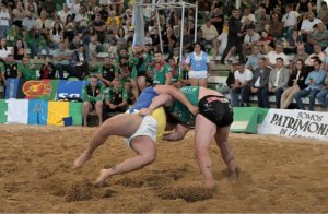 Lucha Canaria: La Luchada Institucional pone el broche a la III Semana Canaria de Juegos y Deportes Tradicionales