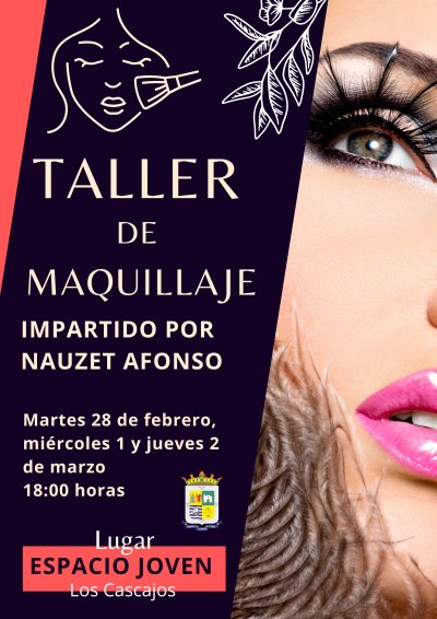 Nauzet Afonso imparte un taller de maquillaje en La Aldea de San Nicol&aacute;s