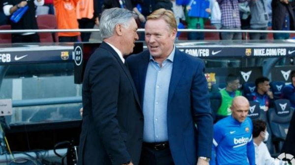 Ancelotti se solidariza con Koeman por los incidentes violentos sufridos