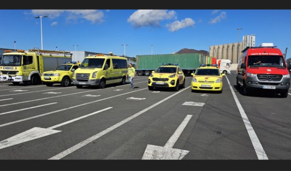 El dispositivo de emergencias viaja a Valencia esta noche en un avión fletado por el Gobierno de Canarias