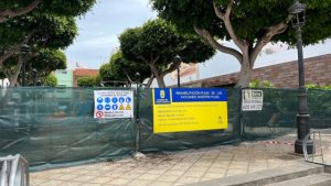 G&aacute;ldar renueva con mobiliario adaptado el parque infantil de la Plaza de los Faycanes