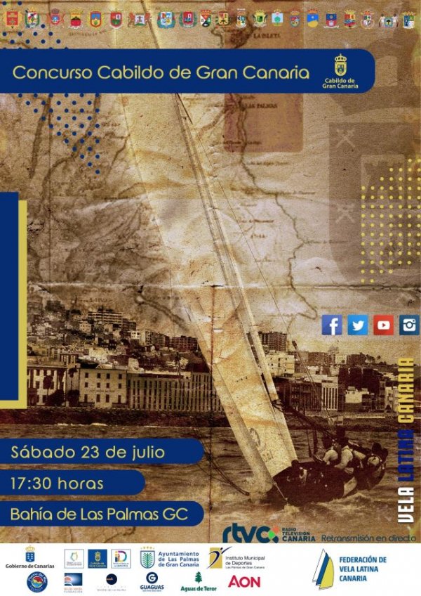 El Concurso Cabildo de Gran Canaria decide la competición copera de la Vela Latina Canaria