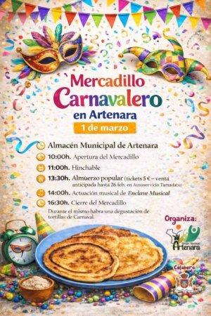 &iexcl;El esp&iacute;ritu del Carnaval llega a Artenara!