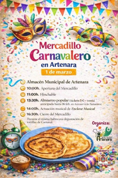 &iexcl;El esp&iacute;ritu del Carnaval llega a Artenara!