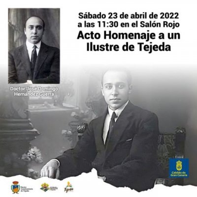 Tejeda: Acto de homenaje al doctor José Domingo Hernández Guerra &#039;Un Ilustre de Tejeda&#039;