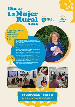 Gu&iacute;a: El Ayuntamiento conmemora el D&iacute;a de la Mujer Rural con un homenaje a Judit Silvela Alem&aacute;n este s&aacute;bado en el Mercado de Gu&iacute;a