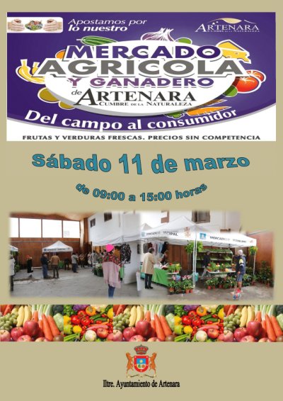 Artenara: Mercado Agrícola y Ganadero
