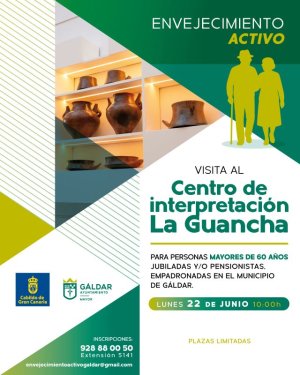 G&aacute;ldar: La Concejal&iacute;a del Mayor organiza una visita al Centro de Interpretaci&oacute;n de La Guancha dentro del programa de Envejecimiento Activo