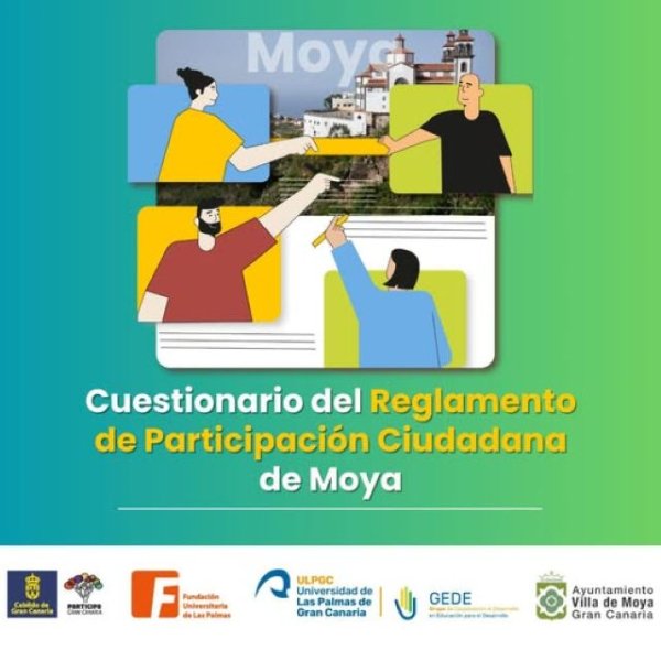 La Villa de Moya está trabajando en la creación del nuevo Reglamento de Participación Ciudadana