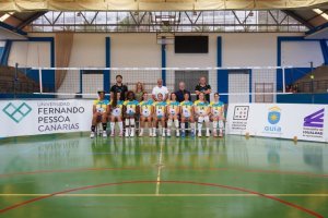 Gu&iacute;a arropa al Gu&iacute;a CDV Universidad Fernando Pessoa Canarias en su camino hacia la &eacute;lite del voleibol nacional