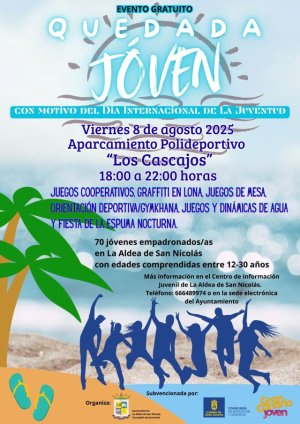La Aldea organiza un programa de actividades dinámicas para la participación, convivencia, educación y diversión de los jóvenes del municipio