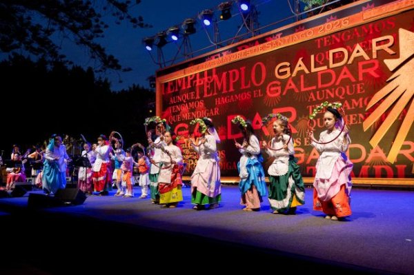 G&aacute;ldar: La A.F. Harimaguadas re&uacute;ne tradici&oacute;n y nuevas generaciones en el XII Festival &ldquo;G&aacute;ldar Uniendo Orillas&rdquo;