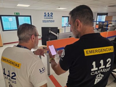 El 112 Canarias estrena canal de difusión en la aplicación de mensajería Whatsapp por su 28º aniversario