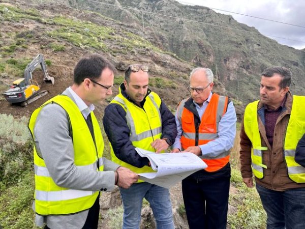 La Gomera: El Cabildo inicia las obras de mejora de la GM-1 entre la capital insular y el túnel de La Cumbre (Vídeo)