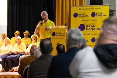 Manuel B&aacute;ez, Unidos por Gran Canaria, se presenta como la &uacute;nica alternativa de Gobierno en Firgas