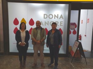 El ICHH celebra el primer aniversario de la sala de donaci&oacute;n del Multicentro Comercial El Trompo