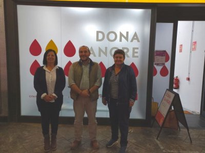 El ICHH celebra el primer aniversario de la sala de donación del Multicentro Comercial El Trompo