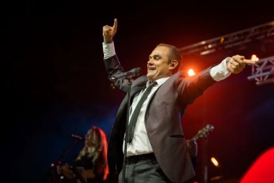 Pedro Manuel Afonso triunfa con su espect&aacute;culo &lsquo;Leyendas&rsquo; en la Plaza de Santiago