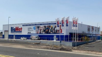 BIGMAT genera en Canarias m&aacute;s de 165 empleos directos a trav&eacute;s de su red de distribuci&oacute;n de materiales de construcci&oacute;n