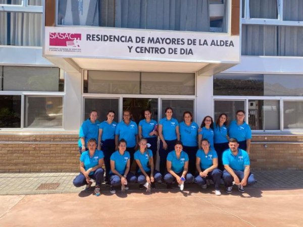 El alumnado-trabajador del PFAE “Servicios de Dependencia La Aldea” se incorpora a realizar sus prácticas formativas