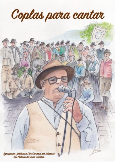 La Agrupaci&oacute;n Folcl&oacute;rica Flor Canaria del Atl&aacute;ntico presenta en la Biblioteca Insular el libro &lsquo;Coplas para cantar&rsquo;