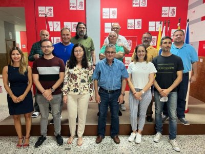 La reci&eacute;n elegida Ejecutiva del PSOE de G&aacute;ldar mantiene su primera reuni&oacute;n