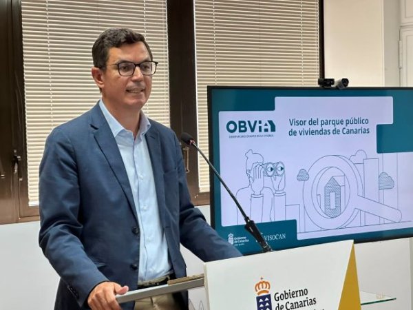 El Gobierno de Canarias presenta el primer visor de vivienda p&uacute;blica proyectada del Archipi&eacute;lago