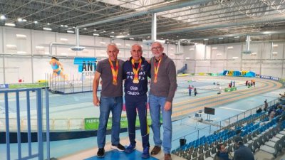 El Cai Gran Canaria suma oro y bronce en el Campeonato de España Máster Short Track