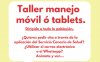 Taller de inicio al manejo de smartphones y tablets en Valleseco