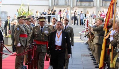 El Mando Militar de Canarias participa en los actos del 531 aniversario de la fundaci&oacute;n de Santa Cruz de Tenerife