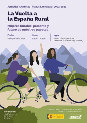 FADEMUR lleva &lsquo;La Vuelta a la Espa&ntilde;a Rural&rsquo; a Almohar&iacute;n (C&aacute;ceres)