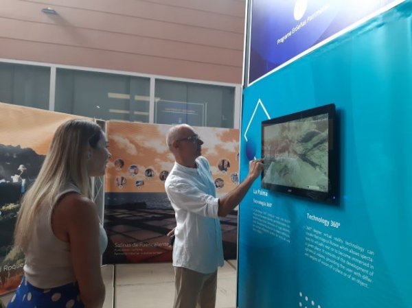 Cueva Pintada inauguró hoy la exposición ‘Ventanas al Patrimonio’ a través del uso de las nuevas tecnologías