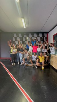 G&aacute;ldar: Tagoror Ajei celebra una jornada de karting