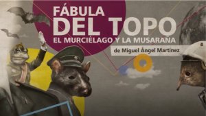 El Auditorio de La Gomera acoge la obra de teatro ‘Fábula del topo, el murciélago y la musaraña’