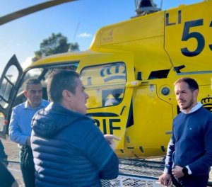 La brigada de extinción de incendios griega visita La Palma para establecer sinergias con los EIRIF