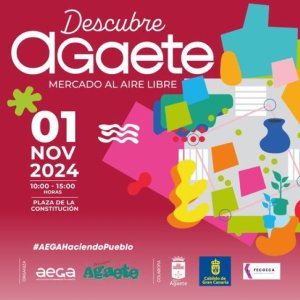 Agaete: El próximo viernes 1 de noviembre se celebrará el Mercado al Aire Libre