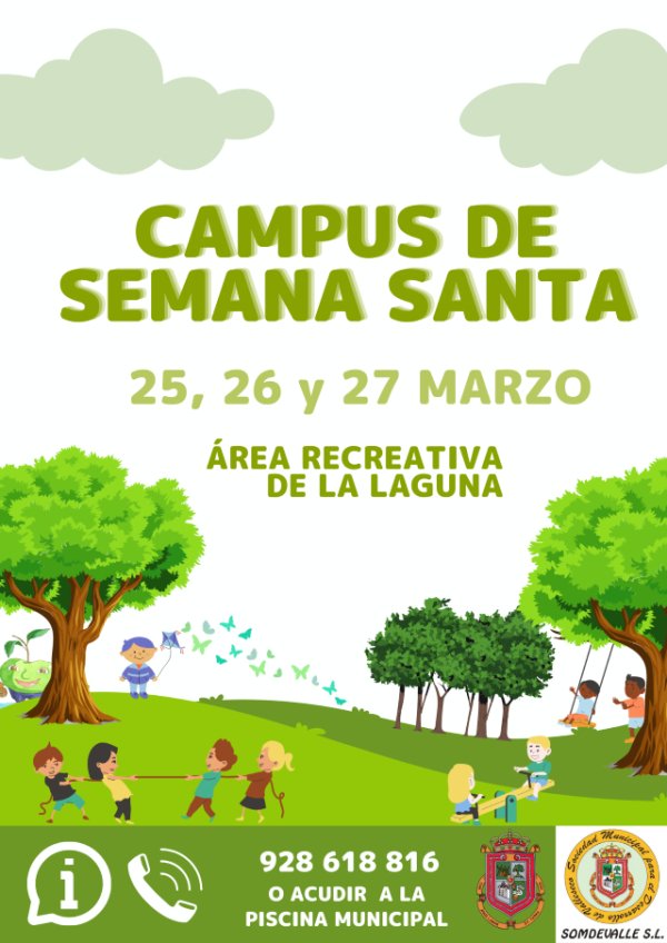 Valleseco organiza el Campus de Semana Santa