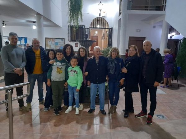 El vecino de Barrial de Gáldar, Félix Molina Moreno cumple 102 años