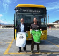 El Ayuntamiento y Guaguas Municipales facilitan la movilidad sostenible y gratuita a los 6.000 participantes de la carrera Binter Night Run 2025