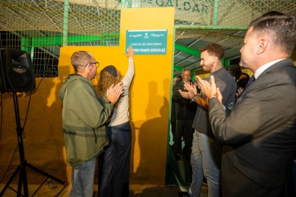 G&aacute;ldar nomina la cancha de San Isidro con el nombre de Zebensu&iacute; Ramos Gonz&aacute;lez