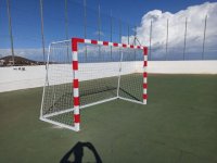 Villa de Firgas: La Concejal&iacute;a de Deportes renueva el equipamiento deportivo de las canchas municipales