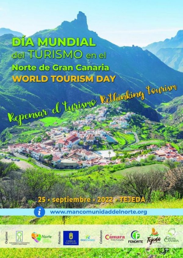 Mancomunidad del Norte: El Día Mundial del Turismo se celebrará en Tejeda el 25 de septiembre 2022