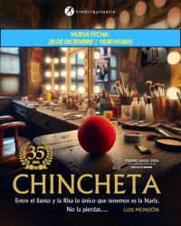 El Teatro Hesp&eacute;rides de Gu&iacute;a acoge este domingo el espect&aacute;culo &ldquo;Chincheta, 35 a&ntilde;os m&aacute;s canario que el pl&aacute;tano&rdquo;