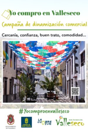 “Yo compro en Valleseco”, campaña de dinamización comercial del municipio