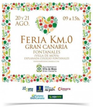 Feria Km.0 Gran Canaria - Fontanales (Villa de Moya) 20 y 21 de agosto 2022