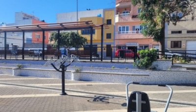 El Ayuntamiento de Arucas finaliza las obras de Rehabilitación Integral del Parque del lateral de la Iglesia de Santidad