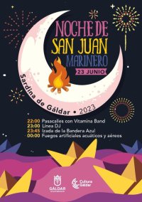 G&aacute;ldar: Sardina celebra el viernes la Noche de San Juan Marinero con conciertos y la izada de la Bandera Azul