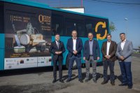 La Mancomunidad del Norte de GC: La Feria Europea del Queso se promociona por toda Gran Canaria gracias a Global