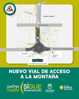 G&aacute;ldar adjudica el nuevo vial que unir&aacute; el Paseo de Los Guanartemes con la calle Delgado para acceder a La Monta&ntilde;a
