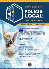 Gáldar celebra este viernes el Día de la Policía Local con el acto institucional y la ofrenda floral al Capitán Quesada